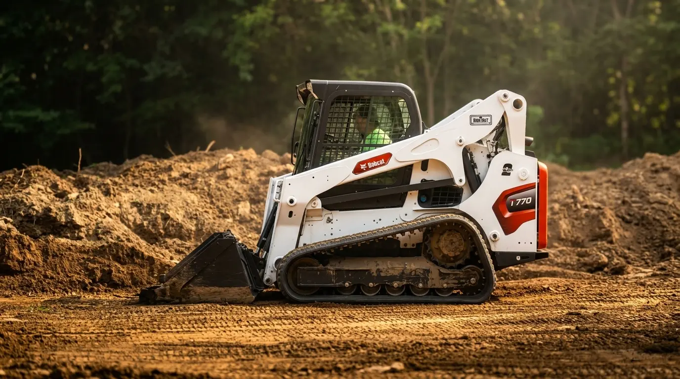 Heavy lot clearing in progress by VP Construction